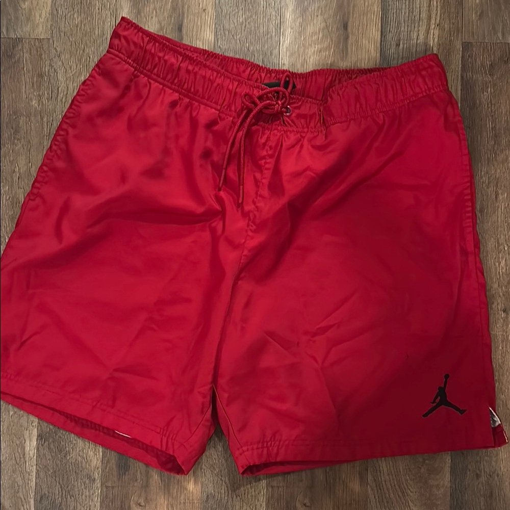 Jordan Athletic Shorts Red